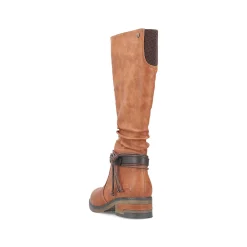 Rieker Women'S High-Shaft Boots Nougat Brown