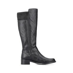Rieker Women'S High-Shaft Boots Graphite Black