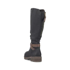 Rieker Women'S High-Shaft Boots Deep Black