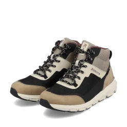Rieker Women'S High-Top Sneakers Hazel-Wood Black