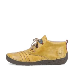 Rieker Women'S Lace-Up Shoes Exotic Yellow
