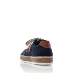 Rieker Women'S Lace-Up Shoes Navy Blue