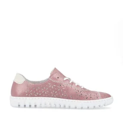 Rieker Women'S Lace-Up Shoes, Blood Pink
