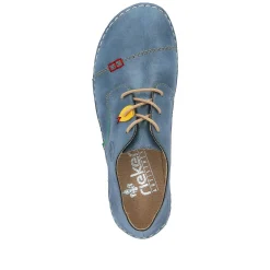 Rieker Women'S Lace-Up Shoes, Slate Blue