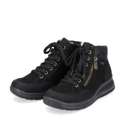 Rieker Women'S Lace-Up Shoes Deep Black