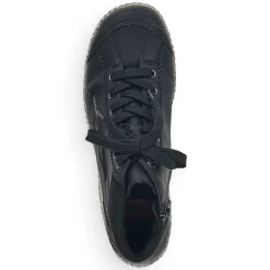 Rieker Women'S Lace-Up Shoes Deep Black