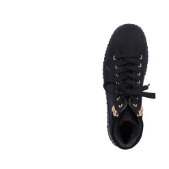 Rieker Women'S Lace-Up Shoes Deep Black