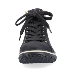 Rieker Women'S Lace-Up Shoes Deep Black
