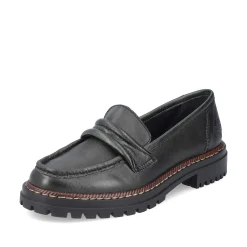 Rieker Women'S Loafers Army Green