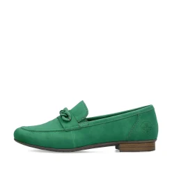 Rieker Women'S Loafers Grass Green