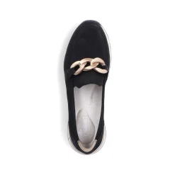 Rieker Women'S Loafers Jet Black