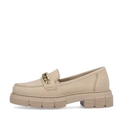 Rieker Women'S Loafers Light Beige