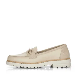 Rieker Women'S Loafers Light Beige