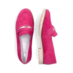 Rieker Women'S Loafers Magenta
