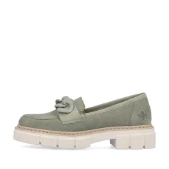 Rieker Women'S Loafers Mint Green