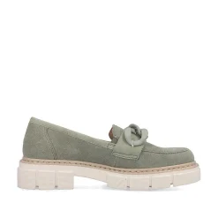 Rieker Women'S Loafers Mint Green