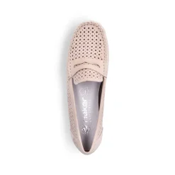 Rieker Women'S Loafers Soft Pink