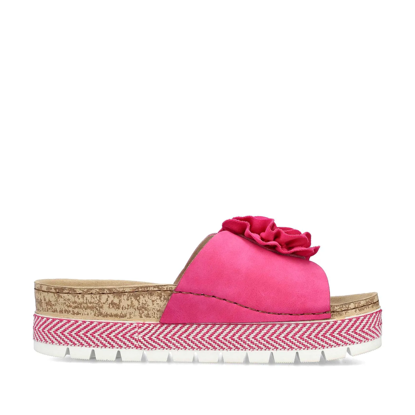 Rieker Women'S Mules Blood Pink