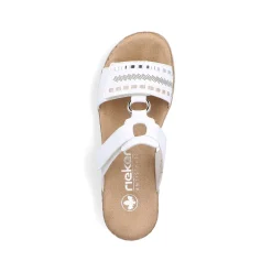 Rieker Women'S Mules Crystal White