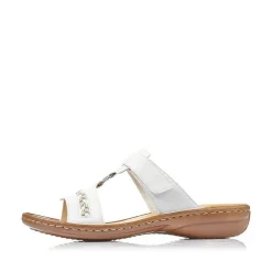 Rieker Women'S Mules Crystal White