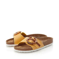 Rieker Women'S Mules Honey Yellow