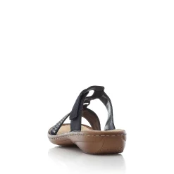 Rieker Women'S Mules Navy Blue
