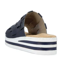 Rieker Women'S Mules Navy Blue
