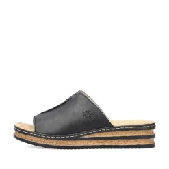 Rieker Women'S Mules Night Black