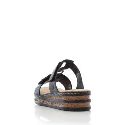 Rieker Women'S Mules Pacific Blue