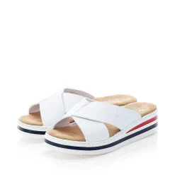 Rieker Women'S Mules Pearl White