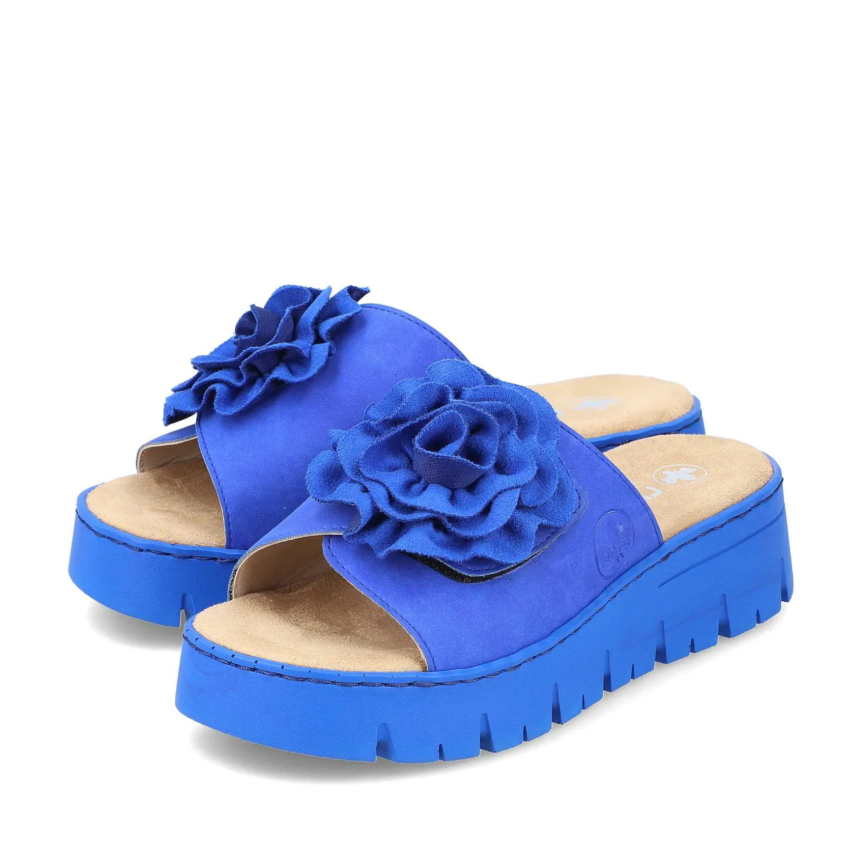 Rieker Women'S Mules Royal Blue
