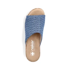 Rieker Women'S Mules Slate Blue