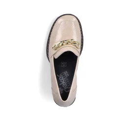 Rieker Women'S Pumps Cream Beige-Black