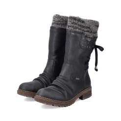 Rieker Women'S Short Boots Jet Black