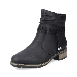 Rieker Women'S Short Boots Jet Black