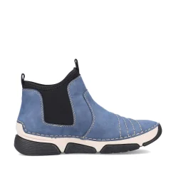 Rieker Women'S Short Boots Blue Gray