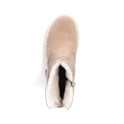 Rieker Women'S Short Boots Cream Beige