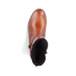 Rieker Women'S Short Boots Chestnut Brown