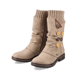 Rieker Women'S Short Boots Beige
