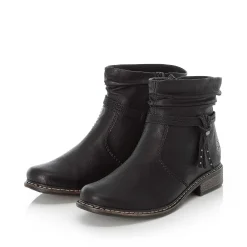 Rieker Women'S Short Boots Jet Black