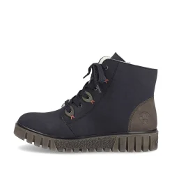 Rieker Women'S Short Boots Navy Blue