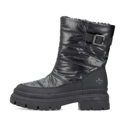 Rieker Women'S Short Boots Glossy Black