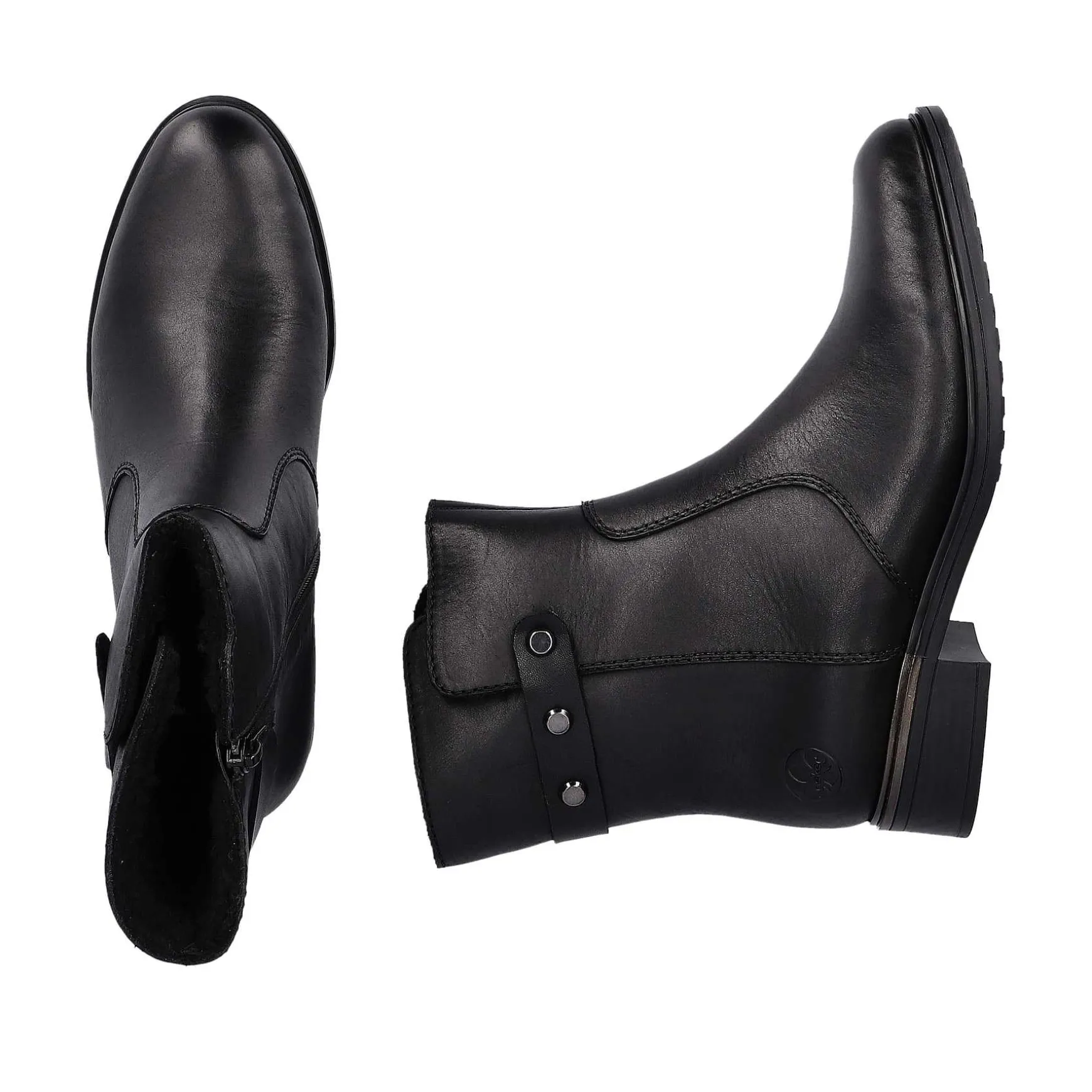 Rieker Women'S Short Boots Night Black