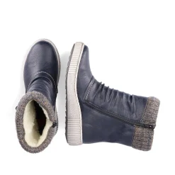 Rieker Women'S Short Boots Royal Blue