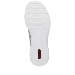 Rieker Women'S Slippers Beige Metallic