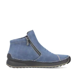 Rieker Women'S Slippers Blue Gray