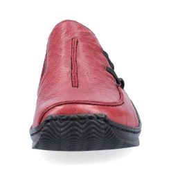 Rieker Women'S Slippers Burgundy Red