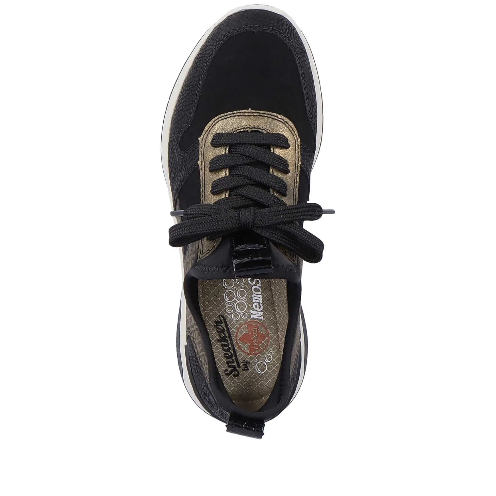 Rieker Women'S Slippers Deep Black-Khaki