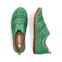Rieker Women'S Slippers Forest Green