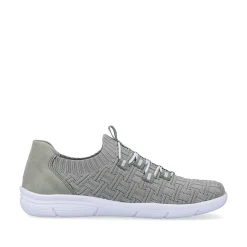 Rieker Women'S Slippers Green Grey